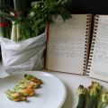 Fleurs de courgette farcies à la ricotta
