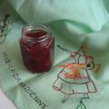 Confiture de fraises,  érable et gingembre