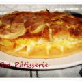 Bolo de maçã com recheio cremoso