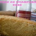 Gâteau au champagne rose