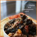 Kasha aux champignons noirs, Recette Ptitchef