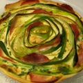 Quiche aux poireaux et Bresaola