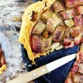 Tarte rustique à la rhubarbe, sucrée au miel de[...]