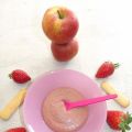Compote Pomme Fraises Biscuit (Pour Bébé)