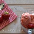 Glace aux fraises, la douceur existe !