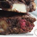Brownies aux canneberges et à la pâte d'amande