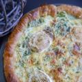 Quiche saumon, poireaux et chèvre au thermomix[...]