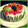 Sandwich cake : pains suédois, saumon et avocat