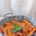 Carottes confites à l'ail & à la menthe