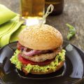 Burger végétarien au steak de soja