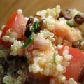 Salade de lentilles et de quinoa