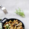 Champignons sautés au fenouil et romarin