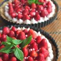 Une tarte aux fraises, toute fraîche!