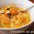 Riz au lait aux carottes et aux épices