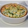 Clafoutis de petits pois, jambon et fromage ail[...]