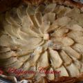 Tarte aux pommes/noisette/rhum