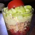 Verrine saumon béarnais, Recette Ptitchef