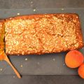 Cake abricot-miel-flocons d'avoine
