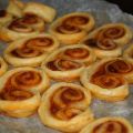 Palmiers à la sauce tomate olive