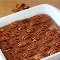 Brownies noix de pécan et caramel au beurre salé