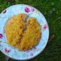 Scones orange-lavande et la marmelade (d'orange)