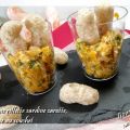 Verrine rillette de sardines aux carottes,[...]