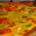 Quiche au poireau, patate douce et reblochon...