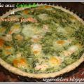 Quiche aux Epinards et au Saumon fumé