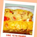 Cake poivron féta