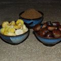 Confiture de châtaignes et cassonade brune