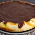 

Tarte à la crème et ganache au chocolat


