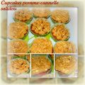 Cupcake pomme-cannelle-salidou