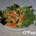 Salade de concombre et melon, Recette Ptitchef