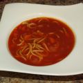Ssoupe tomates et vermicelles de Louloulaby