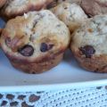 Muffins aux bananes et aux dattes