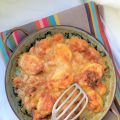 Gratin florentin aux crevettes
