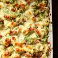 Mon gratin de chou-fleur et chou romaesco