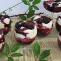 Crémets aux mûres