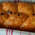Brioche aux pépites de chocolat...