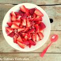 Salade de fraises à la grenade (Strawberry[...]