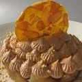 Poires, chocolat et nougatine