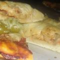 Pizza aux Merguez, Champignons et origan