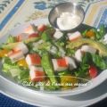 Salade de goberge à saveur de crabe à l