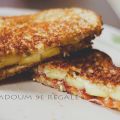 Grilled cheese au cheddar, aux pommes[...]