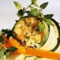 Roulades de courgettes au chèvre