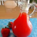 Limonade aux fraises, oranges et érable