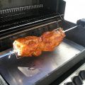 Poitrines de Poulet BBQ sur Tourne-Broche