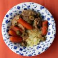Veau aux carottes et aux olives à la provençale