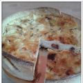 Quiche chorizo, chèvre, thym