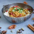 Agneau Rogan Josh , plat indien